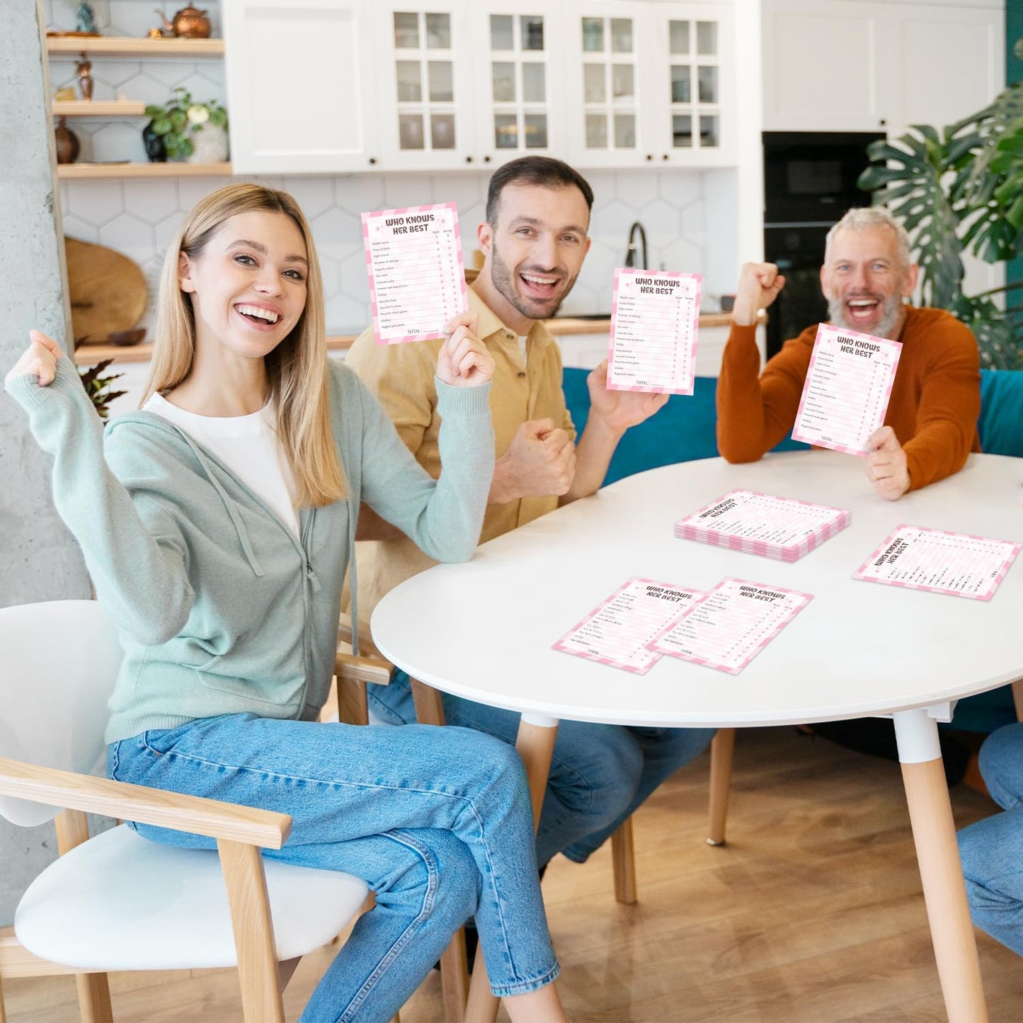 Selfie Scavenger Hunt Birthday Party Games Cards for Birthday Sleepover Slumber Party Pink Sweet Party Favors & Supplies Activity for Women Set of 20 - YY026