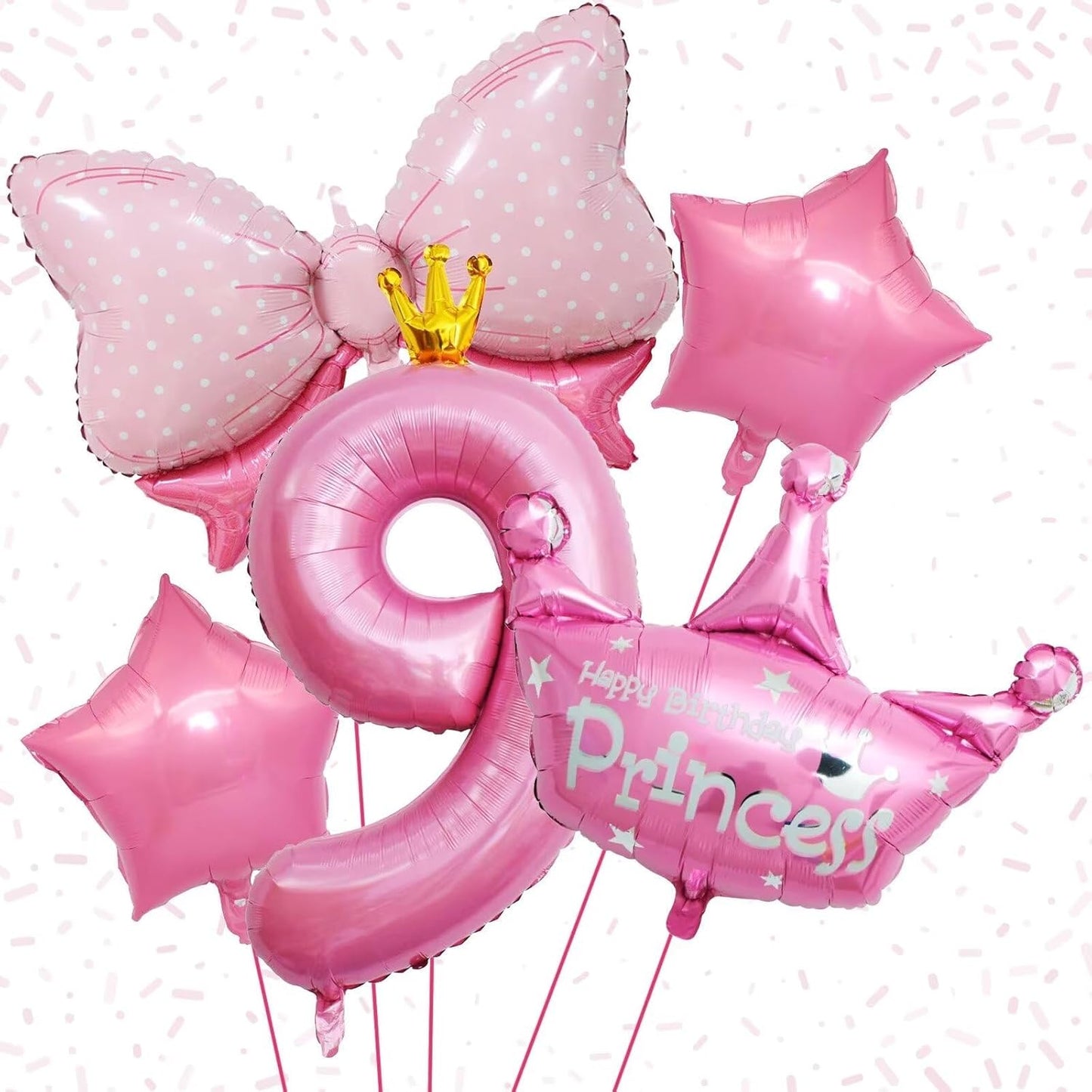 Dinosaur 5th Birthday Decorations, Dinosaur Birthday Party Decorations with Giant Inflatable Dinosaur Balloons 40 Inch Helium Foil Mylar Number 5 Balloons for Dinosaur Theme Birthday Party Decorations