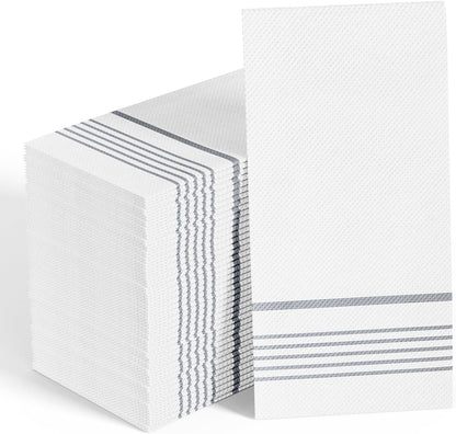 200 Pack Paper Dinner Napkins, Absorbent Paper Napkins, Premium Quality Guest Towels, 2-Ply Disposable Hand Towels for Thanksgiving, Kitchen, Events, Parties or Events