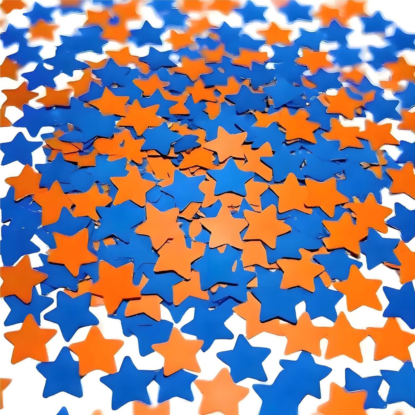Rainbow Metallic Foil Star Confetti 0.78inch/2cm 8000PCS Table Confetti for Party Birthday Decoration or Filled Balloons