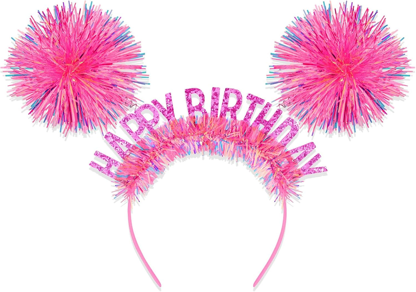 CAVETEE Happy Birthday Crown and Tiara for Women & Girls Party Decorations Gifts