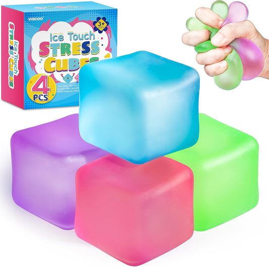 VISCOO 40 Pack Easter Basket Stuffers, Squishy Toys, Mochi Squishy Party Favors for Kids,Kawaii Squishies,Treasure Box Toys for Classroom Prizes, Easter Basket Gifts Goodie Bags Fillers Birthday Gift