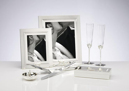 Kate Spade New York Grace Avenue 2-Piece Dessert Set, 1.45 LB, Metallic, Silver Plated