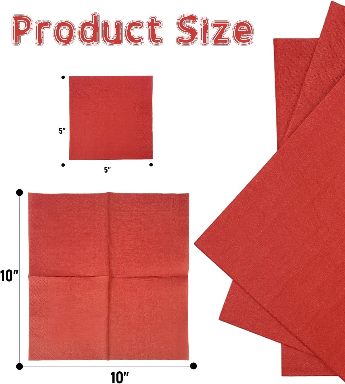 24 colors Cocktail Napkins 5 * 5inch disposable Beverage Napkin paper for Cocktail, Wedding, Dinner，Brithday Party Dessert Wine Paper Napkins（ 120 Count）