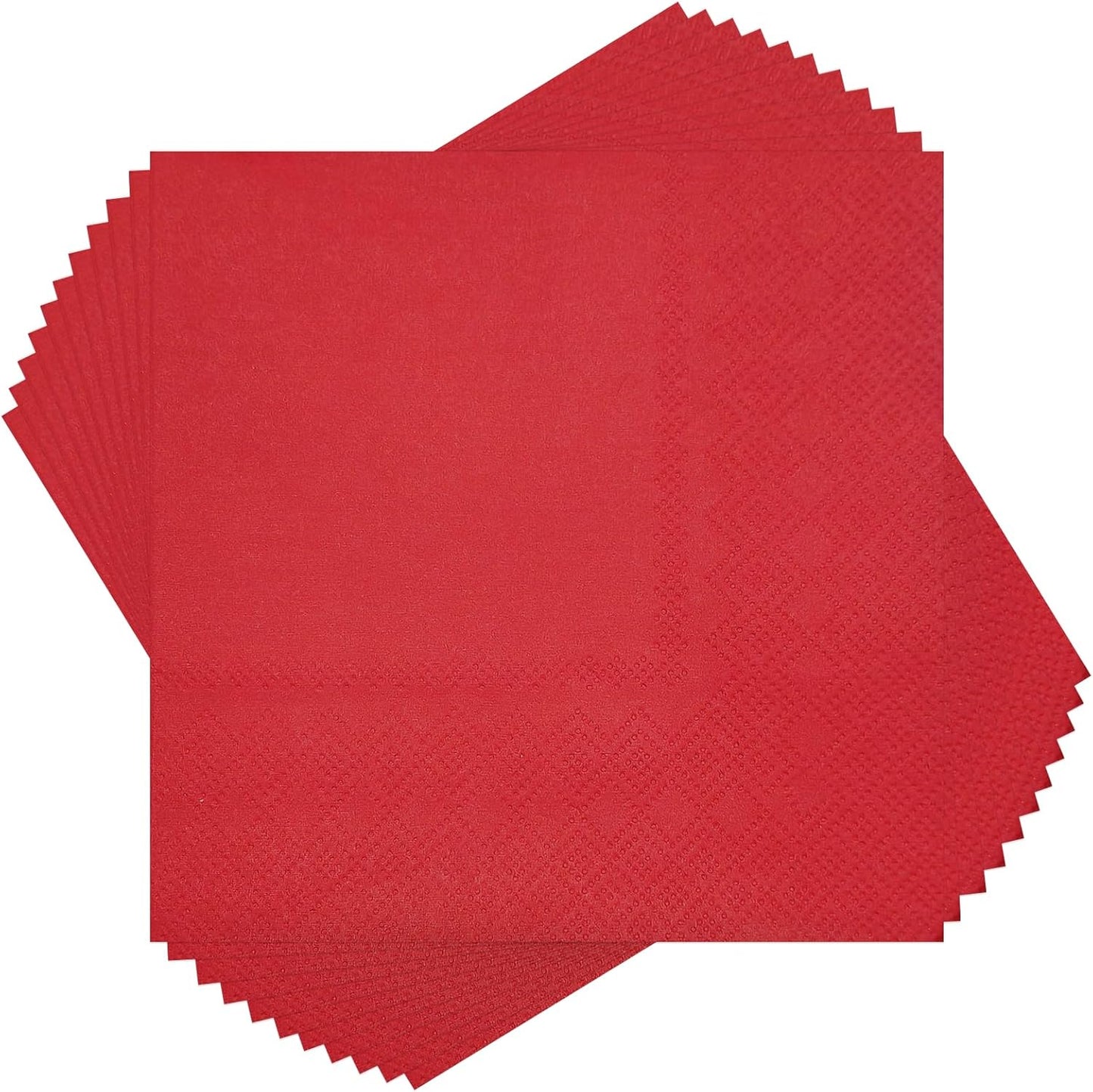 100PCS Blue Party Napkins Gold Dot Cocktail Paper Napkins Beverage Napkin for Birthday Wedding Dinner Disposable Supplies