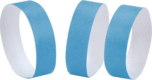 DGBDPACK 100 Pcs Wristbands with Numbers, 1-100 Consecutive Numbers,5 Colors,Waterproof and Tearproof Wrist Straps for Events Parties (Assorted Colors, 10 Pcs Per Color)
