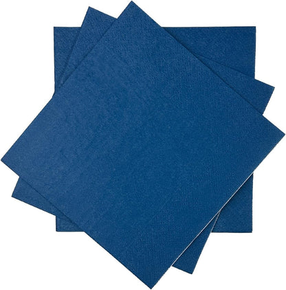 24 colors Cocktail Napkins 5 * 5inch disposable Beverage Napkin paper for Cocktail, Wedding, Dinner，Brithday Party Dessert Wine Paper Napkins（ 120 Count）