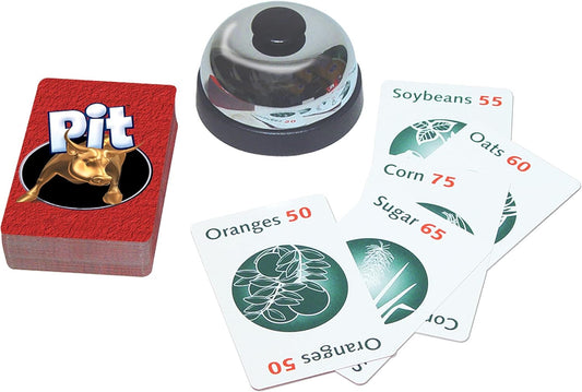 Deluxe Pit by Winning Moves Games USA, Loud and Raucous Party Game for 3 to 8 Players, Ages 7 and Up