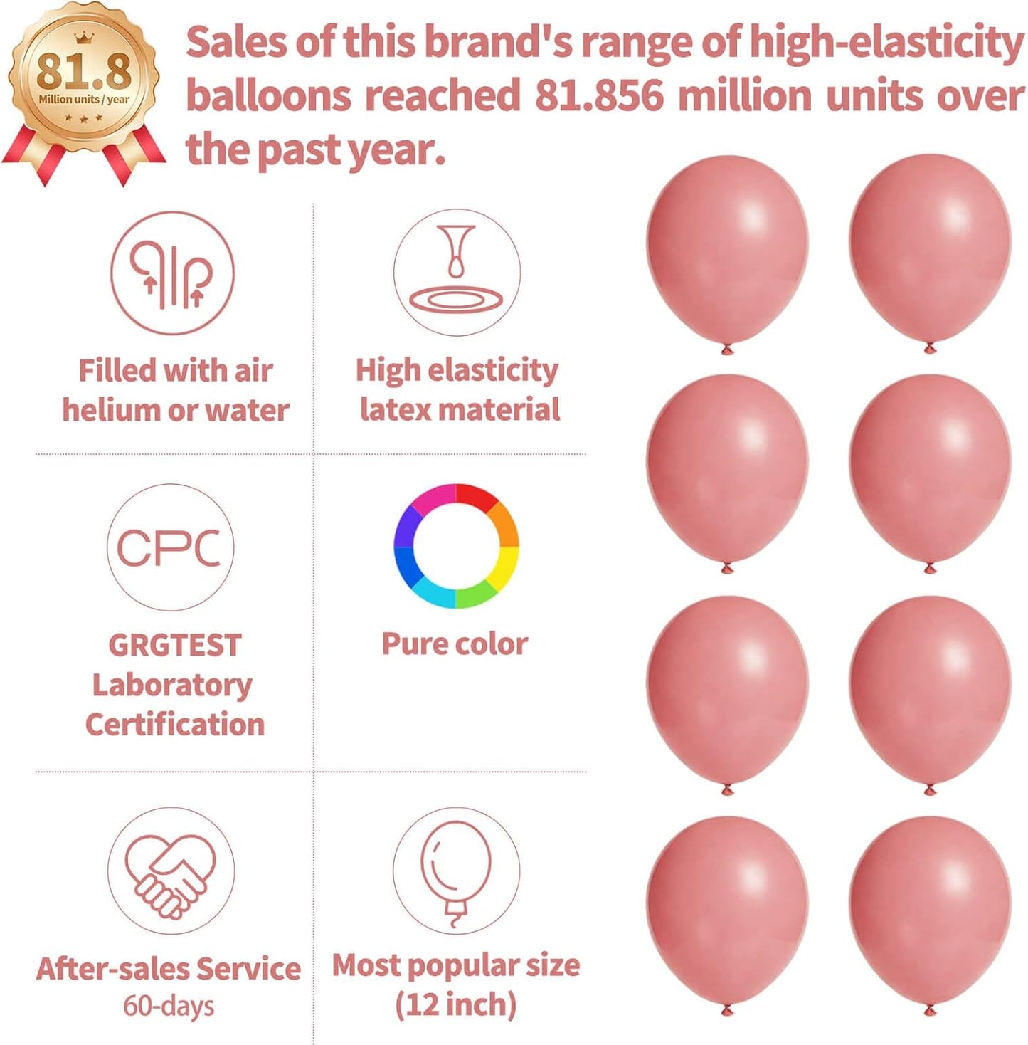 110pcs Black Balloon 12 inch, Black Latex Balloons for Birthday Party Baby Shower Wedding(with 2 Ribbons). - Colors B