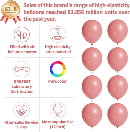 110pcs Black Balloon 12 inch, Black Latex Balloons for Birthday Party Baby Shower Wedding(with 2 Ribbons). - Colors B