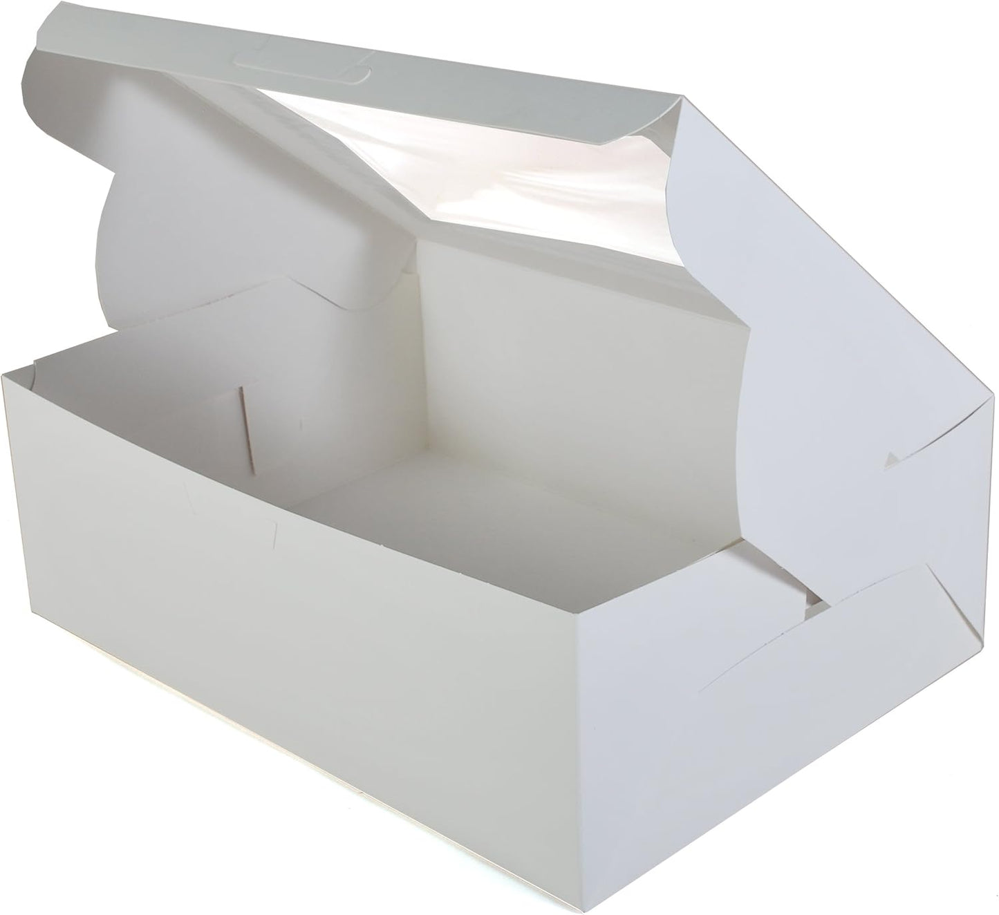 Southern Champion Tray 1029 Premium Clay Coated Kraft Paperboard White Non-Window Sheet Cake and Utility Box, 19" Length x 14" Width x 4" Height, 1/2 Sheet (Case of 50)