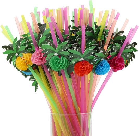 200PCS Multi-Color Biodegradable Paper Straws for Party Supplies,Birthday,Bridal/Baby Shower, Christmas Decorations and Holiday Celebrations (Dot)