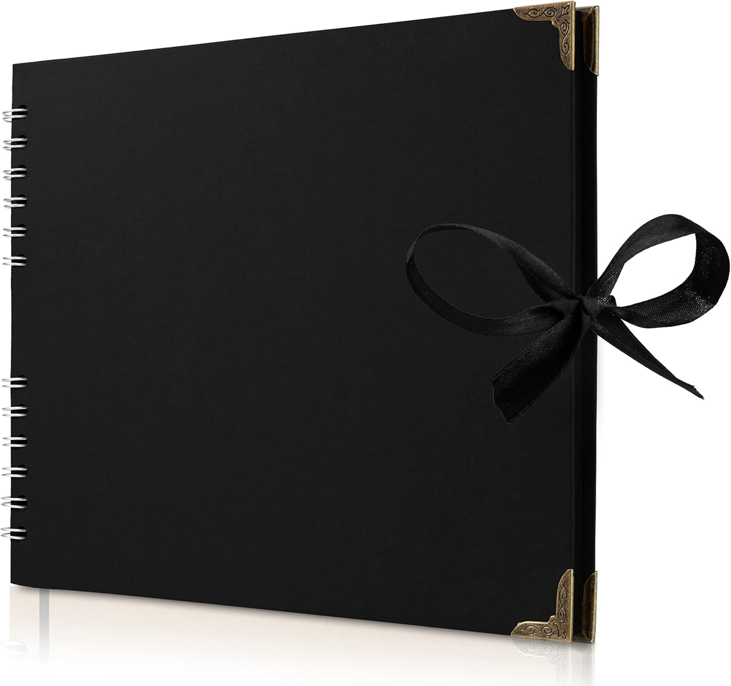 Bstorify Scrapbook Album 60 Pages (8 x 8 Inch) Brown Thick 200gsm Kraft Paper, Photo Album Scrapbook, Memory Book - Ideal for Your Scrapbooking Albums Art & Craft Projects