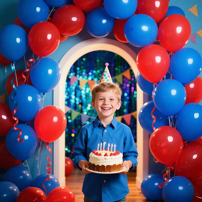 110pcs Black Balloon 12 inch, Black Latex Balloons for Birthday Party Baby Shower Wedding(with 2 Ribbons). - Colors A
