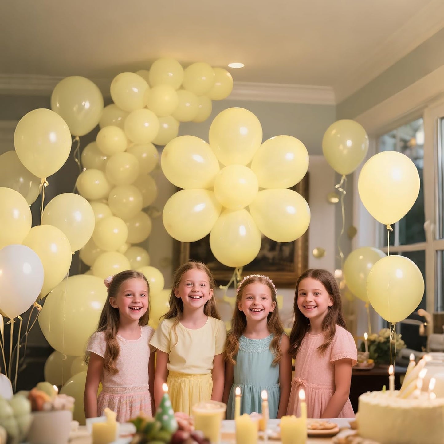 110pcs Black Balloon 12 inch, Black Latex Balloons for Birthday Party Baby Shower Wedding(with 2 Ribbons). - Colors A