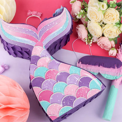 Easter Bunny Pinata Funny Bunny Egg Pinata with Blindfold & Stick for Birthday Decorations Easter Party Supplies Spring Decorations