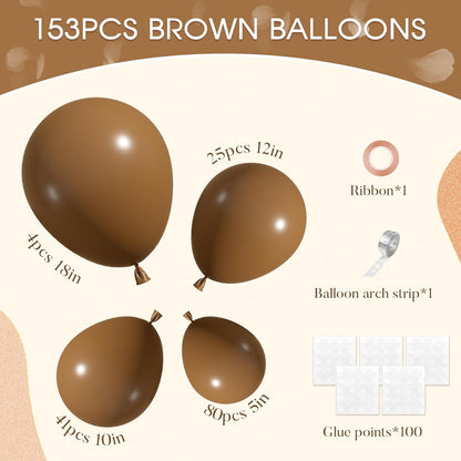 Amandir 153pcs White Sand Balloons Arch Garland Kit Different Sizes 18 12 10 5 Inch Cream Beige Sand White Latex Balloon for Birthday Boho Neutral Baby Shower Wedding Anniversary Party Decorations