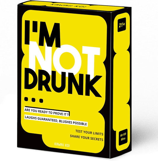 KAWAII KOI I’M NOT Drunk – Party Drinking Card Game for Game Night & Parties, Funny Party Game for Adults, Perfect for 21st Birthday & Bachelorette Parties