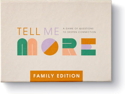 Tell Me More: A Conversation Starter Game of Questions to Deepen Connection