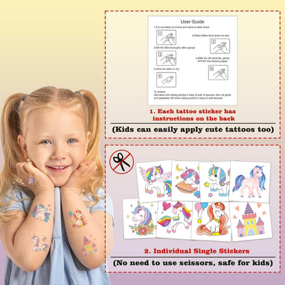 104 PCS Monster Truck Temporary Tattoos for Kids Party Supplies, Individually Wrapped Monster Truck Fake Tattoos Temp Tattoo Stickers for Boys Girls Birthday Party Favors Decorations Activities