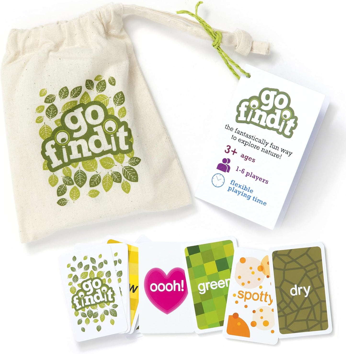 gofindit Scavenger Hunt Card Game, Outdoor Activities for Kids Toddler & Family, Beach Camping Travel Car Games for Road Trips, Kids Scavenger Hunt Game Age 3 4 5 6 Years Old & Up