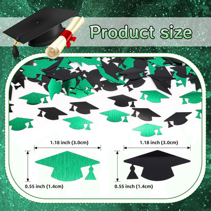 Silver and Blue Graduation Confetti 2026, 1000 Pcs Class of 2026 Table Centerpiece Grad Confetti for 2026 Graduation Party Decorations Supplies