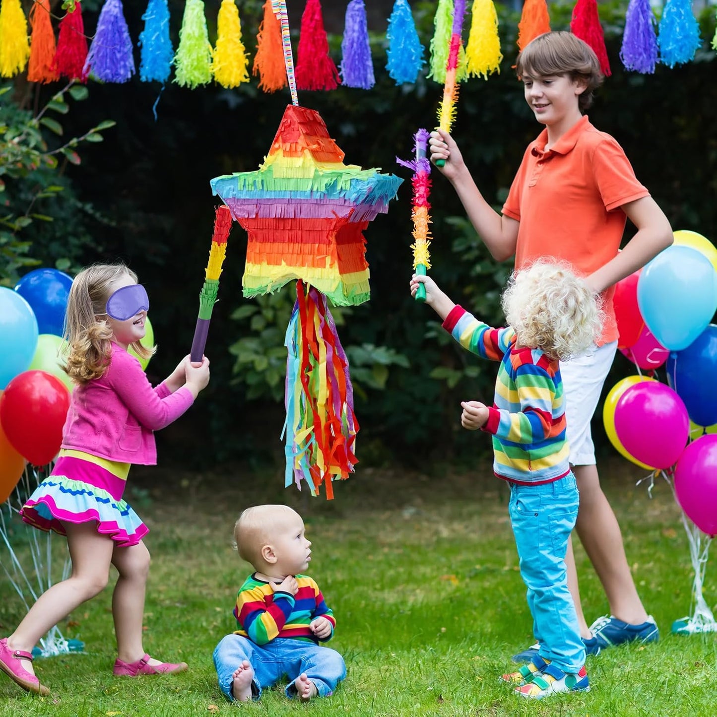 Cinco De Mayo Donkey Pinata for Kids Birthday Party for Fun Fiesta Taco Party Supplies, Luau Event Mexican Theme Decoration, Carnivals Festivals, Taco Tuesday Event