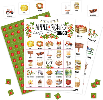Book Bingo Game, Reading Party Bingo Cards Set, Read Themed Party Games Supplies for Book Lovers, Adults Family Friends Holiday Activities Favors Decorations for 24 Player, 01