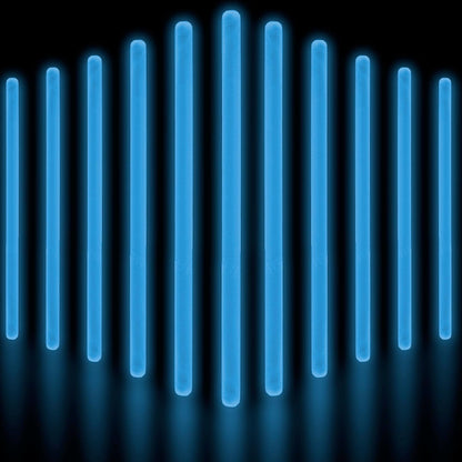 Glow Fever Glow Sticks Bulk Party Pack - 10" Large Glow Sticks - Neon Accessories Light Sticks Glow in The Dark Party Supplies for Concert, Wedding, & Birthday by Party Dragon - Red, 50 ct