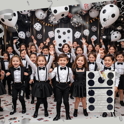 APINATA4U 17.5" Mouse Ears Pinata Kit - Perfect for a Magical Mouse Theme Birthday Party in Classic Black! Includes Stick and Confetti for Extra Fun!