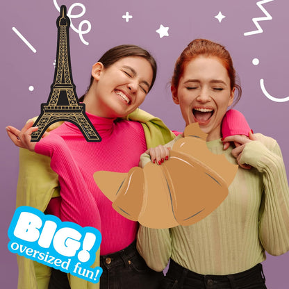 Big Dot of Happiness Prom - Photo Booth Props Kit, Dance Decorations, Photography Accessories, Party Decor- 20 Piece set
