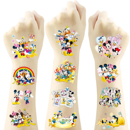 60 Pcs Princess Temporary Tattoos Birthday Themed Party Supplies Decoration Favors Cartoon Cute Sticker for Kids Girls Home Activity Class Prizes Carnival Christmas Rewards (60, princess)