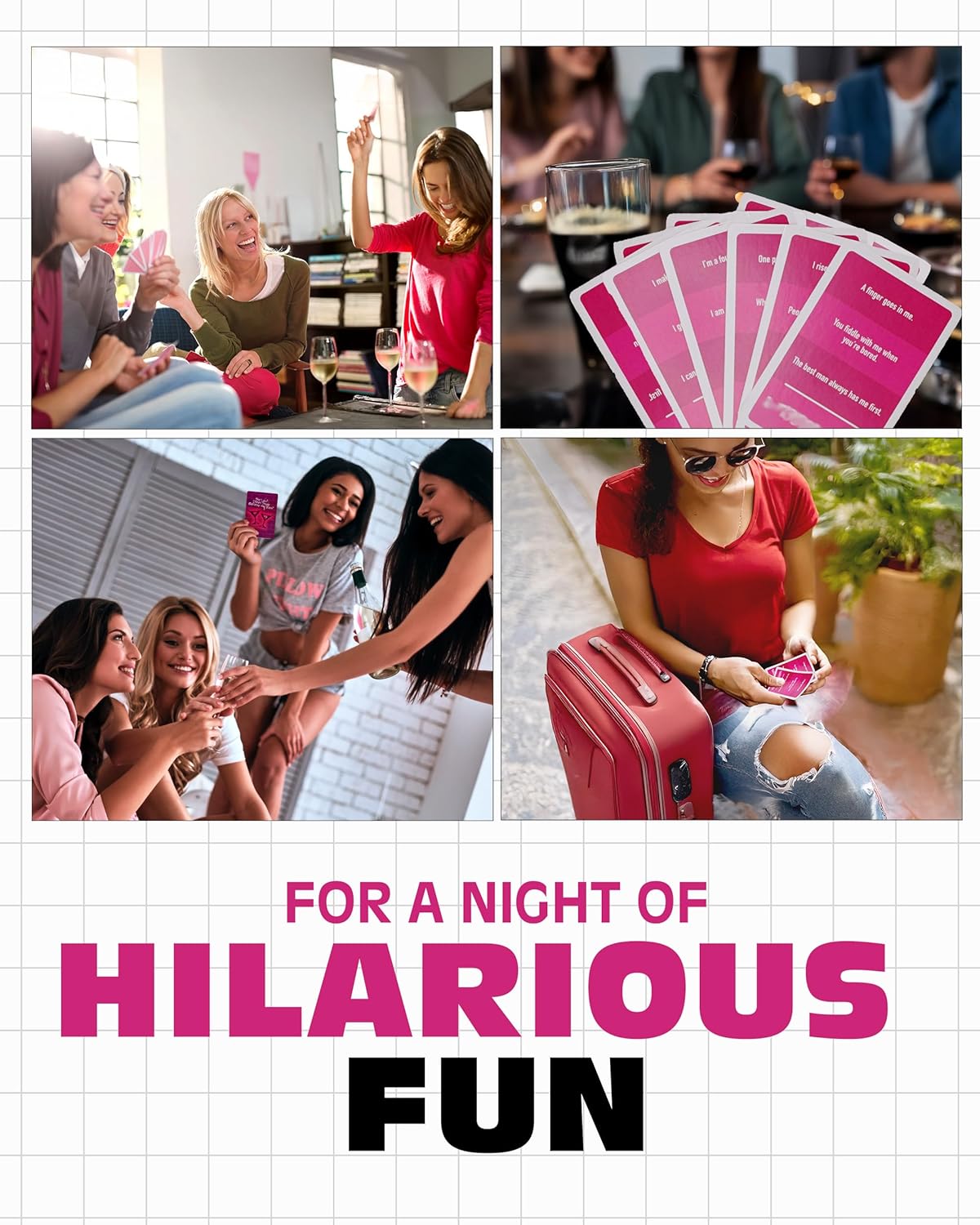 TDC Games Travel Dirty Minds Bachelorette Party Card Game, Ultimate Bachelorette Party Games, The Girl's Night Party Game
