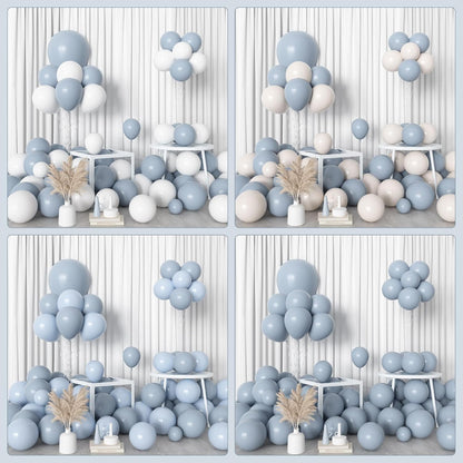 Amandir 153pcs White Sand Balloons Arch Garland Kit Different Sizes 18 12 10 5 Inch Cream Beige Sand White Latex Balloon for Birthday Boho Neutral Baby Shower Wedding Anniversary Party Decorations