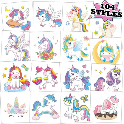 104 PCS Monster Truck Temporary Tattoos for Kids Party Supplies, Individually Wrapped Monster Truck Fake Tattoos Temp Tattoo Stickers for Boys Girls Birthday Party Favors Decorations Activities