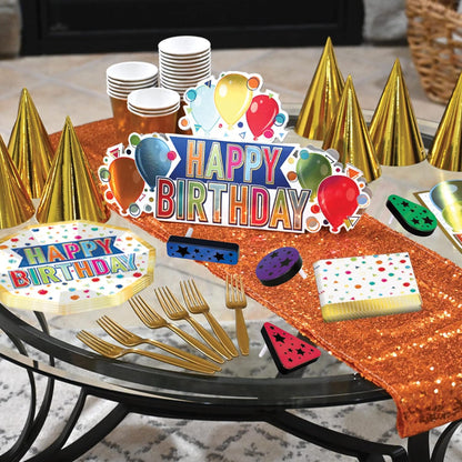 Beistle Gold and Black Plastic Metallic Noisemakers – 20 Pack, Party Supplies for New Year’s Eve Midnight Countdown Handouts, Birthday Parties, Festive Gatherings & Celebrations, 3” x 4.4”