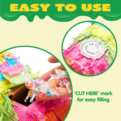 Cinco De Mayo Donkey Pinata for Kids Birthday Party for Fun Fiesta Taco Party Supplies, Luau Event Mexican Theme Decoration, Carnivals Festivals, Taco Tuesday Event