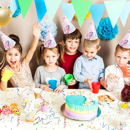 CANREVEL 12 PCS Party Hats for Adults, Party Headwear, Happy Birthday Hats, Birthday Party Decorations for Women Men