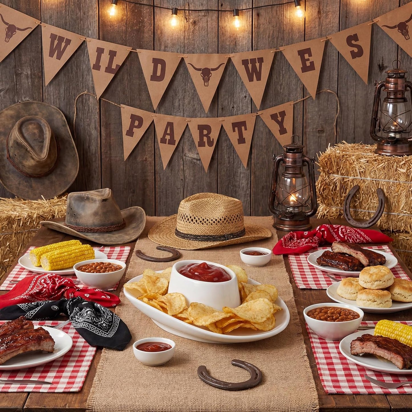 Cowboy Hat Chip and Dip Bowl Small Ceramic Chips and Salsa Serving Dish 2 Ways Serve 9 x 6 x 2.6'' for Salsa Fries Veggies Fruit Minimalist Decoration Mother's Day Hostess Housewarming Gift