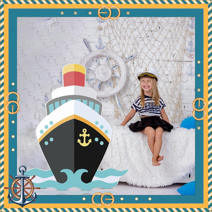 6.6 Feet School Bus Photo Prop Cardboard Cutout Selfie Frame Life Size Graduation Party Decor End of Year Photo Booth Stand Up Welcome Back Party Backdrop for Students Teacher Classroom Decoration
