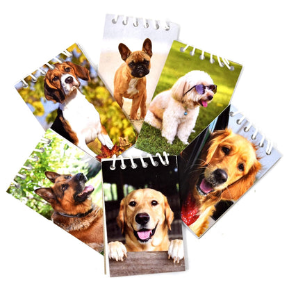 Gift Boutique 48 Pack Dog Mini Notepads Puppy Spiral Memo Books for Kids Party Favors Baby Shower Birthday Classroom Rewards School Supplies Giveaways