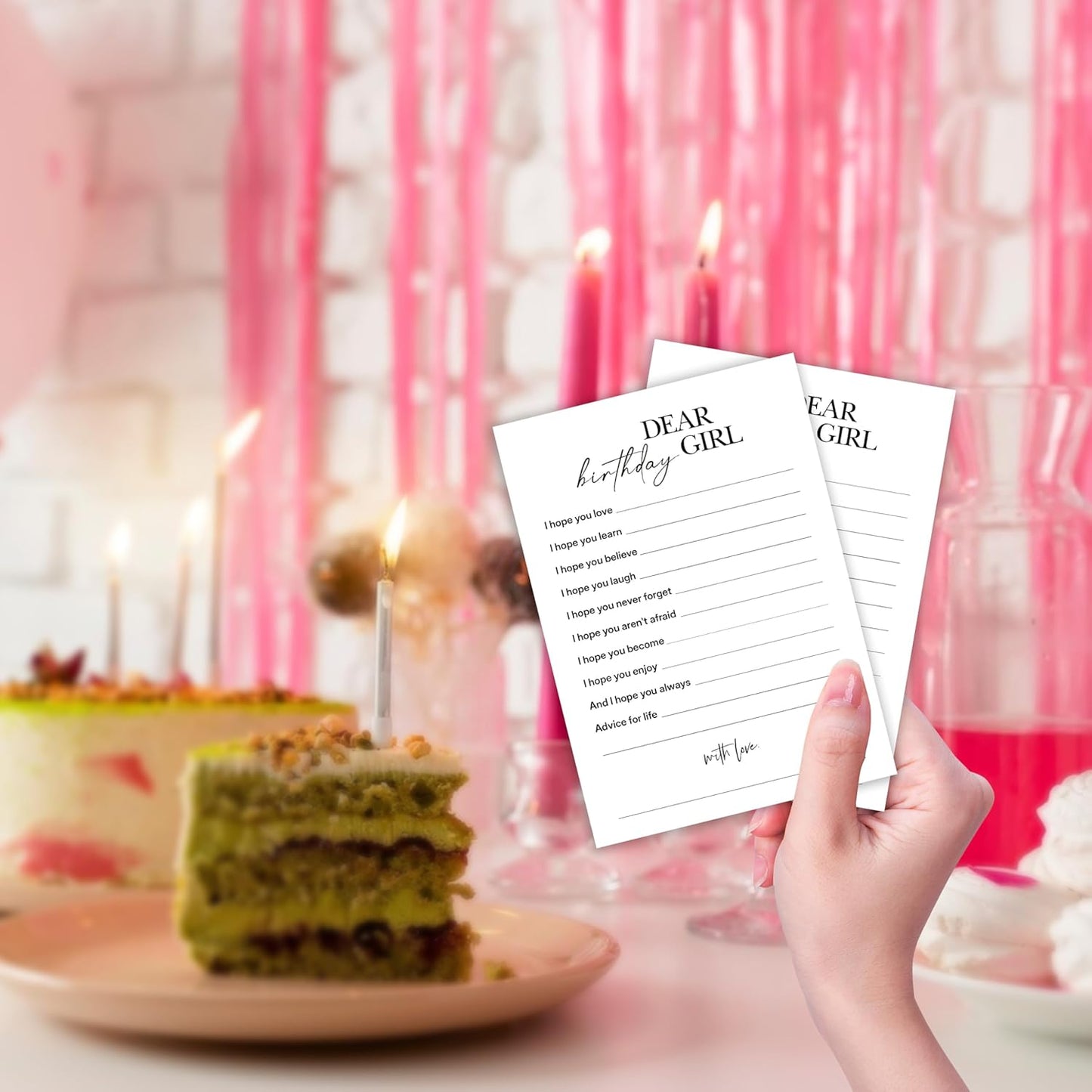 Birthday Party Games, My Favorite Memory, 25 Pcs Card Set for Guests, Fun Birthday Game for Teen Adults – A06