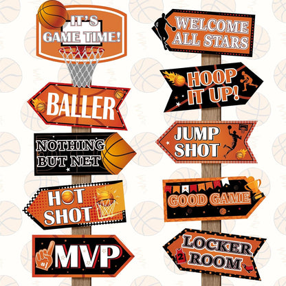 20 Pcs Luau Party Decorations Welcome Sign Summer Hawaiian Directional Signs Tropical Hawaiian Themed Birthday Decorations Luau Tiki Party Supplies with 2 Sheet Letter Stickers