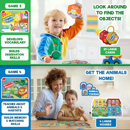 Doctor Jupiter Scavenger Hunt | Toys for Ages 2-4 | Birthday Gift Ideas for 2 Year Old Boys and Girls | Toddler Toys for 2-3-4 Year Old | Learning & Education Toys