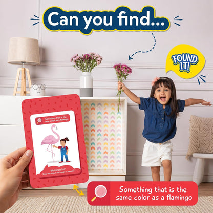 Skillmatics Outdoor Scavenger Hunt Card Game - Found It, Learning Toys, Educational Game Collections, Gifts for Kids, Boys, Girls and Families, for Ages 4, 5, 6, 7, Perfect for Home, School, Playdates