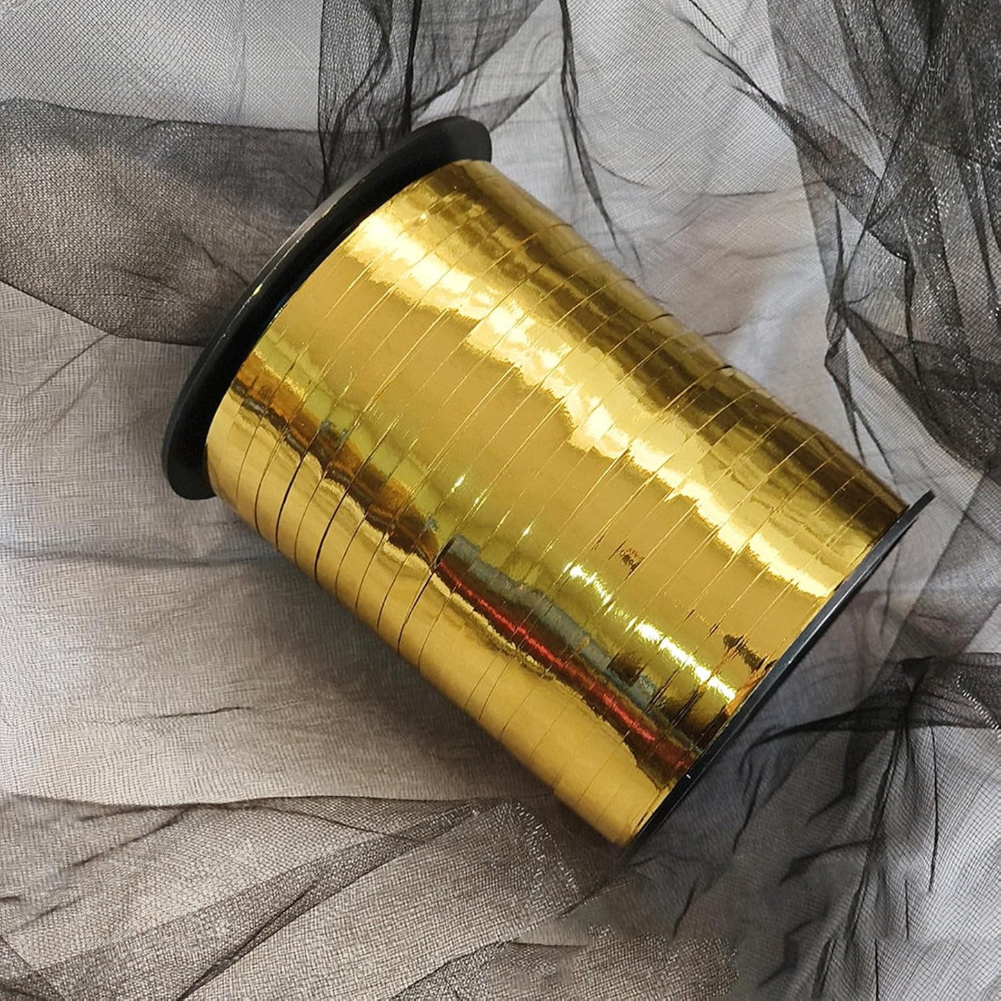 Metallic Shiny Curling Ribbon，500 Yard，1/5" for Crafts,Gift Wrapping, Balloon String, Baby Shower, Parties & Festivals, Florist Flowers (Silver)