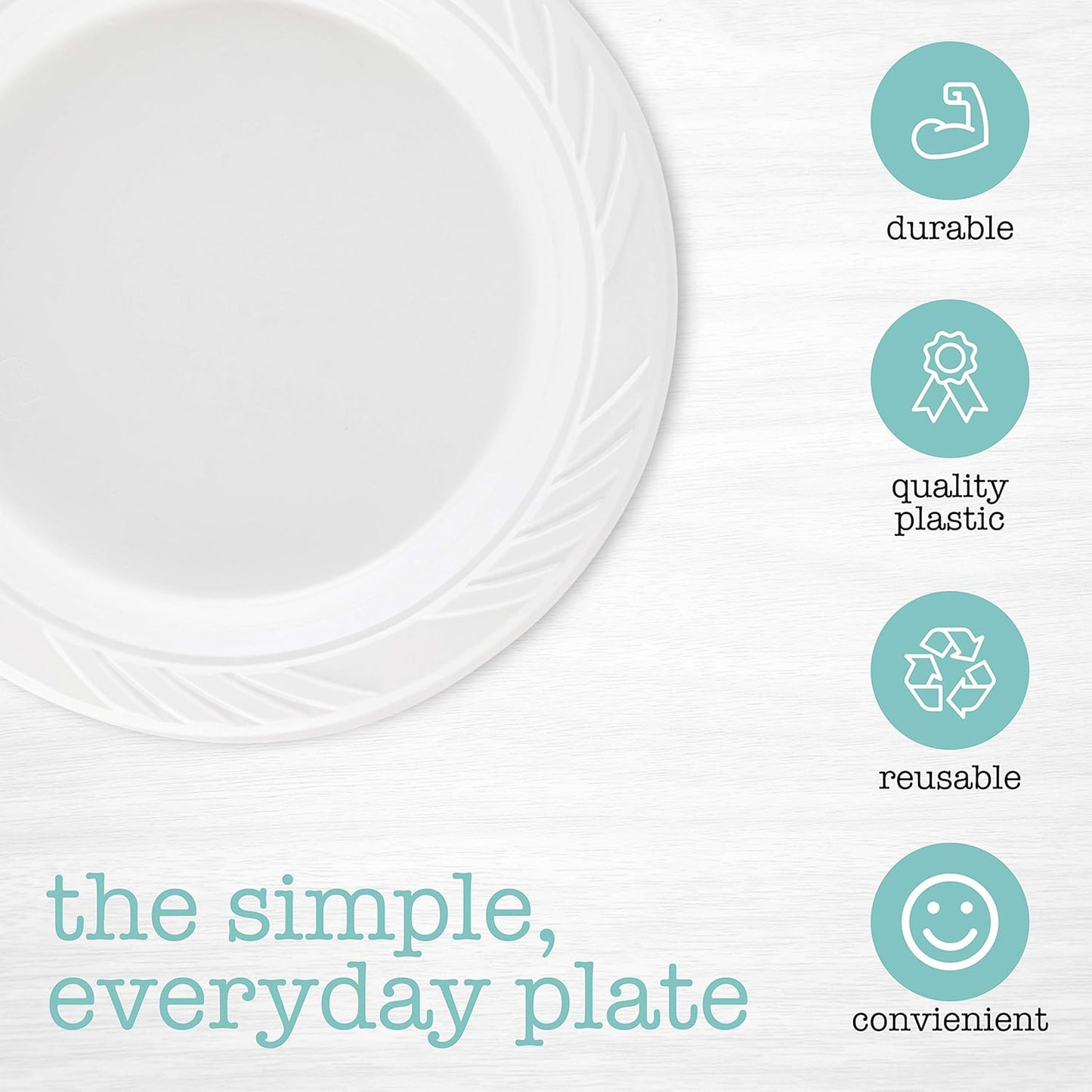 100 Count Disposable 12 ounce White Plastic Soup Bowls