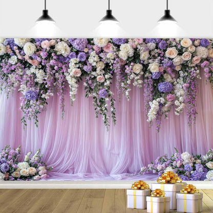 10x8ft Country Wedding Photography Backdrop Rustic Barn Door Photography Backdrop Farmhouse Pink Flower Cabin Wooden Birthday Baby Shower Wedding Bridal Party Banner Photo Booth Props Background