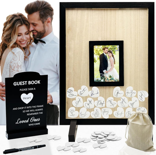 Wedding Guest Book Alternative, Guestbook For Wedding, Wedding Guest Book Alternative, Wedding Guest Book, Baby Shower Registry, Anniversary, Registry Wedding Registry, Funeral, Memories, Black