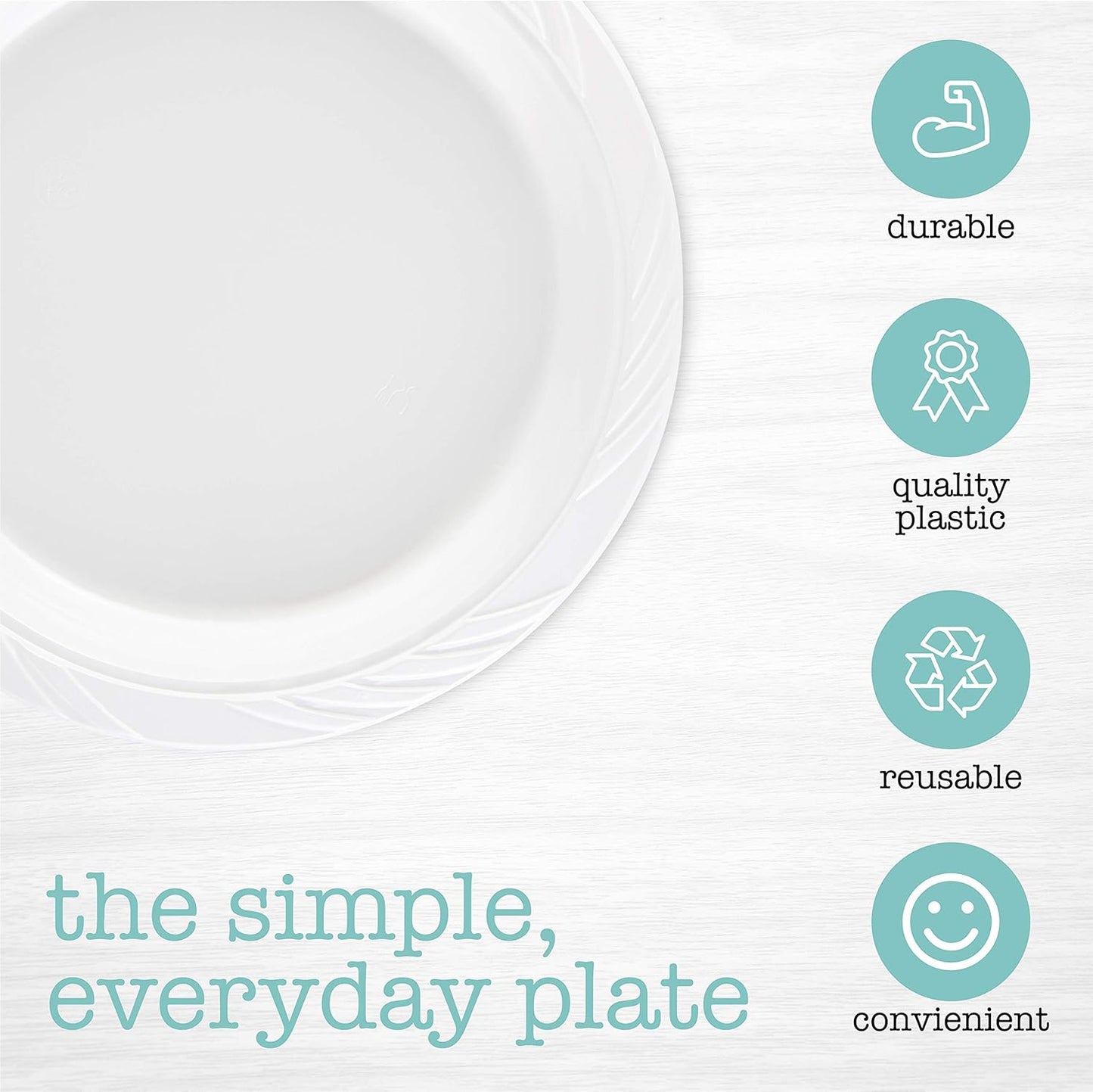 100 Count Disposable 12 ounce White Plastic Soup Bowls